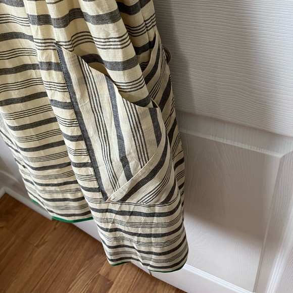 Anthropologie Maeve Striped Linen Blend Dress Size 0 EUC - Picture 8 of 14